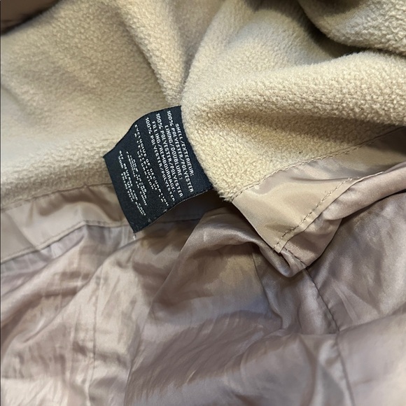 Steve Madden Tan Quilted Puffer long coat sz large - Picture 12 of 13